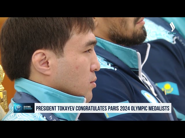 President Tokayev congratulates Paris 2024 Olympic medalists
