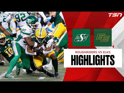 CFL WEEK 17: Saskatchewan Roughriders vs. Edmonton Elks | FULL HIGHLIGHTS