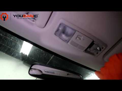 How to Replace the Cabin/Map Light on a 2013-2021 Mitsubishi Outlander