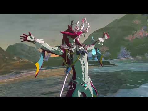 The Legend of Zelda: TOTK Link meets Sidon