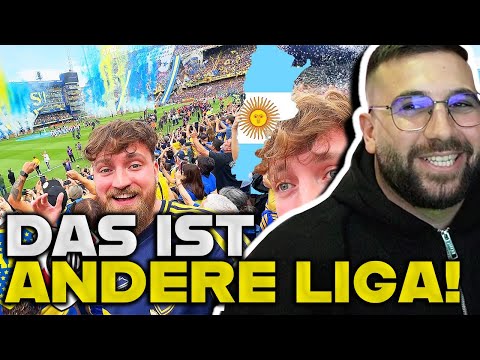 OFFIZIELL DIE KRASSESTEN FANS DER WELT! 😱😍 MertAbi reagiert auf Boca Juniors vs. River Plate 🔥 