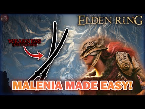 "How to Defeat Malenia in SECONDS!" (Easiest Method) - Elden Ring
