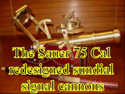 CANNON FIRING BUILDING A SIGNAL SUNDIAL