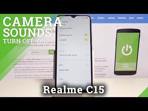 How to Mute Camera Sounds in Realme C15 – Disable or Enable Shutter Sound