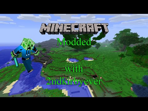 INSANE Modded Minecraft with Kirby! Get Blue Heart Canisters!