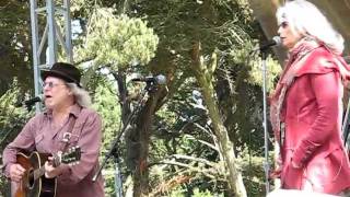 Buddy Miller and Emmylou Harris playing &quot;Wide River To Cross&quot; live at Hardly Strictly Bluegrass