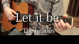 【ソロギター】Let it be/the Beatles【南澤大介】