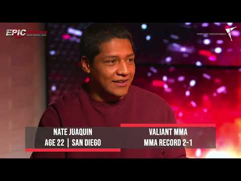 Epic Fighting 49 Interviews - "Nasty" Nate Jarquin