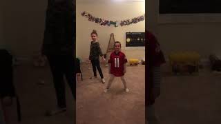 GwenJules dancing to Kidz Bop (Backstreet Boys- I Want it that way)