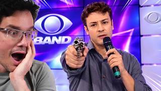 O HOMEM QUE INVADIU O PROGRAMA DA BAND E FEZ TODO MUNDO DE REFÉM - Peter Reage