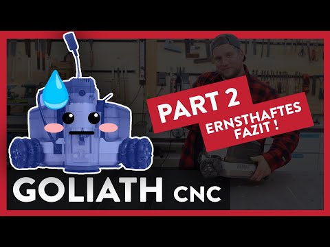 GOLIATH CNC TEST PART 2 - steckbares Bett bauen für den Sprinter (Ernie)