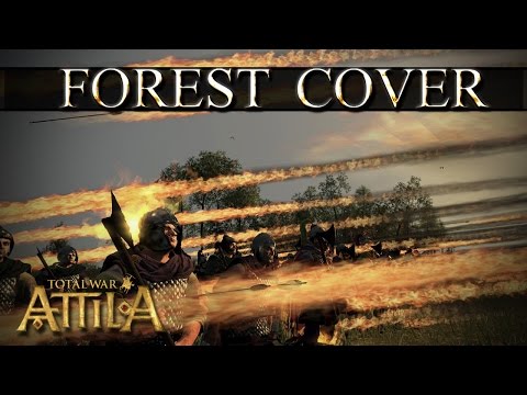 Total War Attila Mechanics - Forest Cover Against Missile Fire