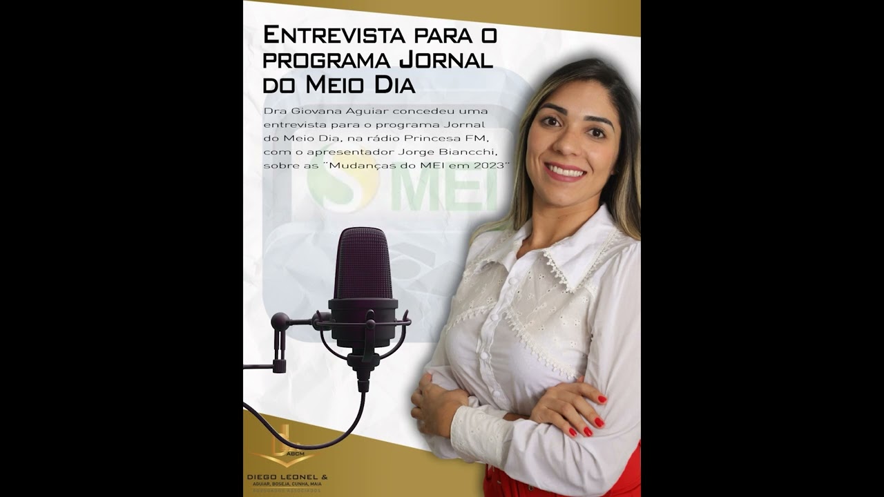 Entrevista Dra. Giovana Aguiar - Mudanças no MEI em 2023