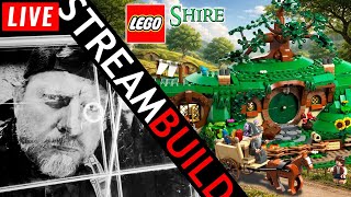 🔴 Building LEGO Lord of the Rings The Shire (10354) Live! - Part 2