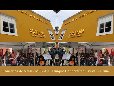 CONCERTO DE NATAL 2021 - MOZART Unique Handcrafted Crystal - Firma