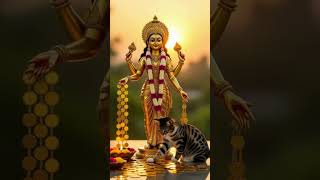 cat maa laxmi aarti | laxmi aarti #cat #aarti #funny #shorts #reels