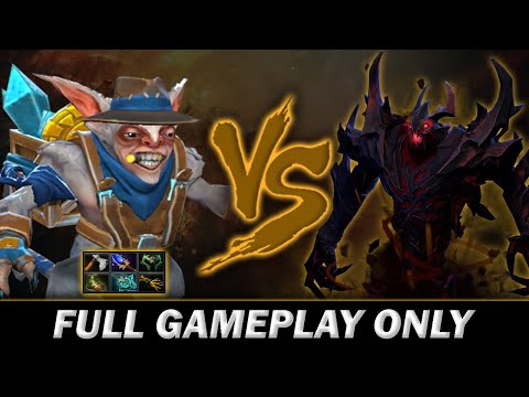 Hard Lane Meepo vs Shadow Fiend - Full Gameplay Meepo #534