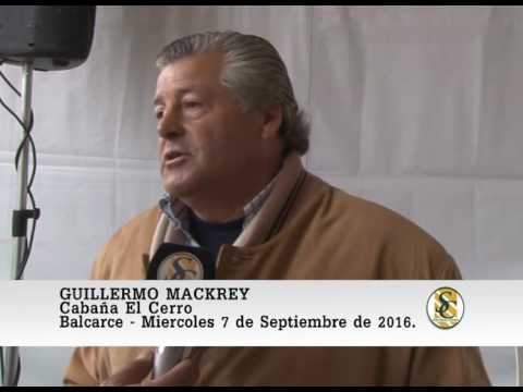 07-09-16 Nota Guillermo Mackrey - Cabaña El Cerro - Balcarce.