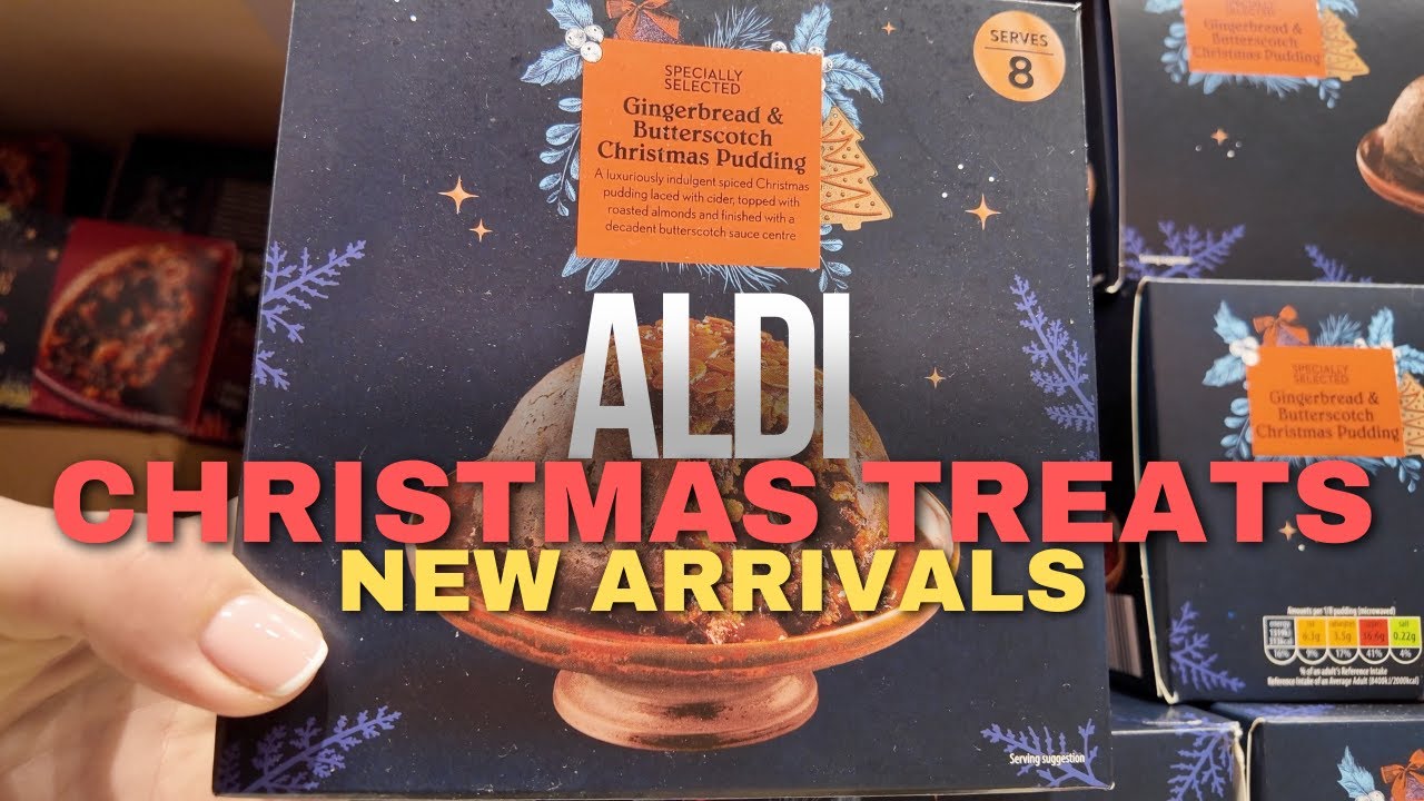 Aldi Christmas Treats 2024 - New arrivals - Festive Snacks & Sweets [4K]