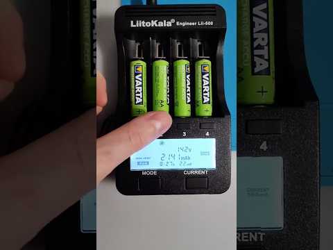 Testing AA NiMH Batteries Using the LiitoKala Lii-500 Charger