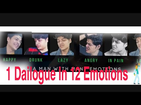 Shubham 1 Dailogue in 12 Emotions 