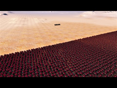 20 SUPER MODERN SOLDIERS vs 20000 SPARTANS - Ultimate Epic Battle Simulator