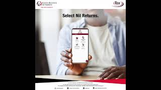 How to file Nil tax returns on M-service