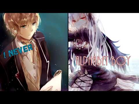 Nightcore - Mr.Brightside x Alphabet Boy (MASHUP!!)