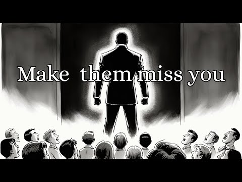 The Power of Absence: How to Make Them Respect & Want You More (Law 16 Explained)