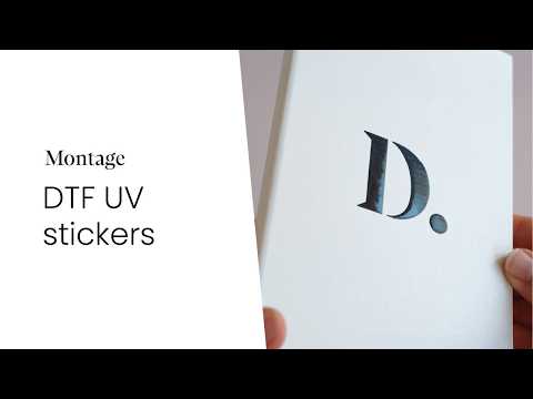 UV DTF Sticker plakken