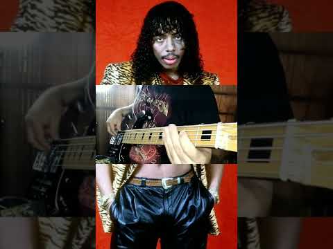 Rick James - Super Freak ( Bass Cover ) #joaobaixista #shorts #196