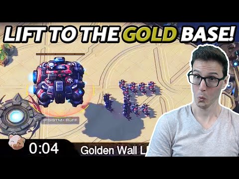 StarCraft 2 - LIFT TO THE GOLD BASE | Diamond in the Ruff #23