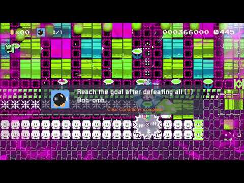 明けましておめでとうございません!なぜならここは...ムー...ンサ...イ by をわわ - Super Mario Maker 2 - No Commentary 1ca