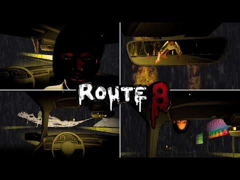 ROUTE 8 - All Anomalies & All Jumpscare (4K60)
