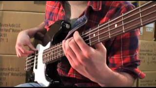 Video thumbnail for Bass Distortion Pedal Demo - Soundblox Multiwave Bass Distortion by sourceaudioeffects