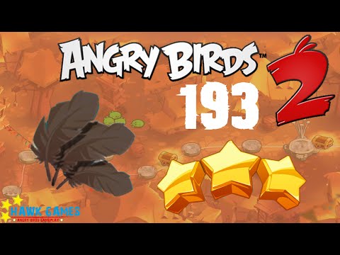 Angry Birds 2 - 3 Stars Walkthrough Level 193 [4K 60FPS]