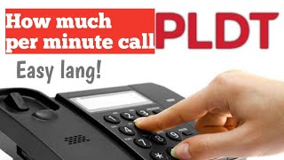 MAGKANO CALL PER MINUTE USING PLDT LANDLINE ☎️ TO MOBILE PHONES 📱 ETC.
