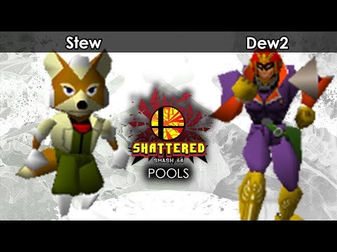 Smash 64: MIGHTY | Stew (Fox) V WDR | Dew2 (Captain Falcon) - Shattered 71 Tournament SSB64