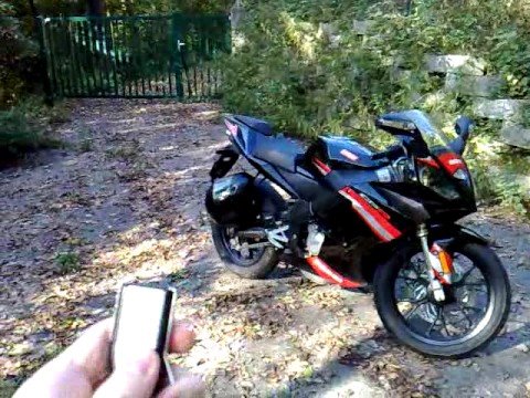 DERBI GPR 50 R 2008 Alarmanlage & Fernstart by M.z.K.