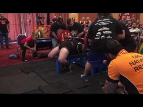 Alex Zerba GPC Nationals 267.5 kg Bench Press