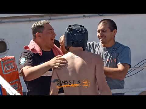 Pelea de Boxeo 🥊 Exhibición - Torneo de Kick Boxing 金