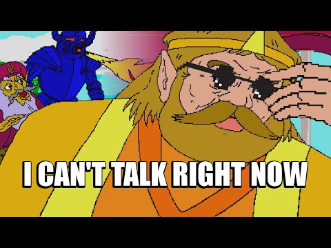 The King Can't Talk Right Now...