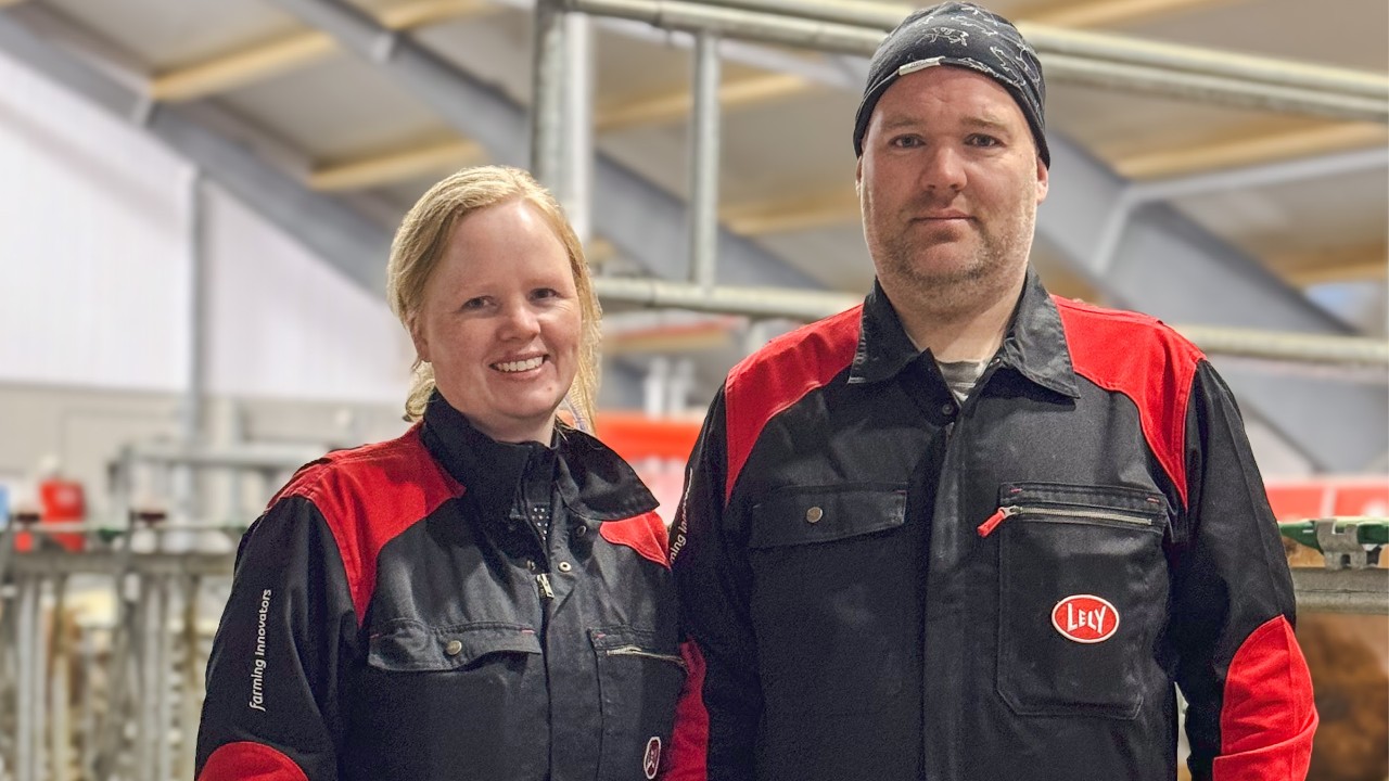 Enklere hverdag på Hompland med Lely Vector