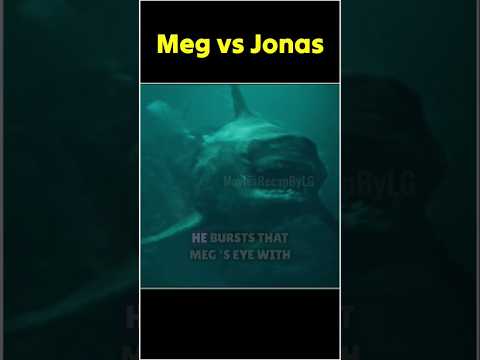 Meg Vs Jonas | #themeg #shark #sharks #hollywood #english #subscribe #youtubeshorts #shorts #short