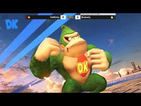 Game On Expo 2019 SSBU Saturday Pools - FatKirby (Mega Man) vs Braivety (Donkey Kong)