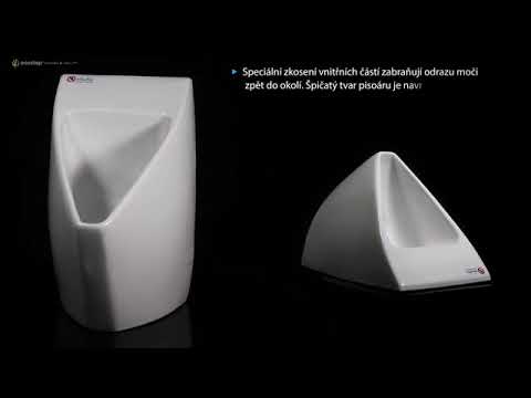EcoStep 30011 - Bezvodý pisoár P1.1 keramika/bílá