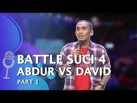 Stand Up Battle Abdur: Belajar Logat Betawi dari David Setengah Mati! - SUCI 4