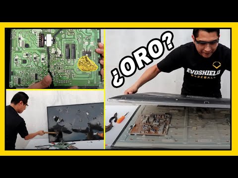 ¿Encontramos ORO en Televisión de 43 ″? *LA ROMPEMOS A MARTILLAZOS*