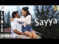 Neeya 2 Sayya Tamil Lyric Jai Catherine Tresa Raai Laxmi Shabir