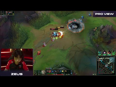 POV: Zeus Trymdamere 1vs1 Graves | T1 vs BRO